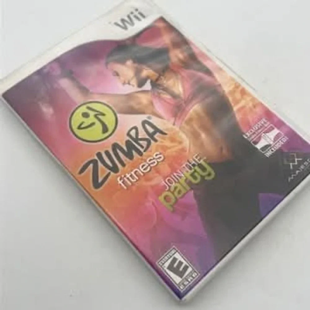 Zumba Fitness Join the Party Nintendo Wii Game with Exclusive‎ Fitness Belt lot